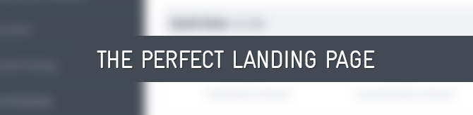 The Perfect Landing Page